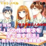 【R18】ノベル シチュエーションボイス台本 CFNM『みらい倶楽部・JKの性欲要求を全て満たす部活』~男子の入部は全裸審査編~ 【R18】ノベル シチュエーションボイス台本 CFNM『みらい倶楽部・JKの性欲要求を全て満たす部活』~男子の入部は全裸審査編~