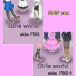 【Girls world side FSG 】【Girls world side FSG+】ENG ver. Two-piece set 【Girls world side FSG 】【Girls world side FSG+】ENG ver. Two-piece set
