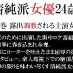 清純派女優 24歳 第3巻 露出調教される主演女優 清純派女優 24歳 第3巻 露出調教される主演女優