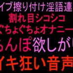 バイブ擦り付け淫語連発‼︎割れ目シコシコぐちょぐちょオナニー‼︎ ちんぽ欲しがりイキ狂い音声‼︎ バイブ擦り付け淫語連発‼︎割れ目シコシコぐちょぐちょオナニー‼︎ ちんぽ欲しがりイキ狂い音声‼︎