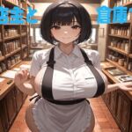 女店主と倉庫で。 女店主と倉庫で。