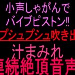 小声しゃがんでバイブピストン‼︎潮プシュプシュ吹き出し、汁まみれ連続絶頂音声‼︎ 小声しゃがんでバイブピストン‼︎潮プシュプシュ吹き出し、汁まみれ連続絶頂音声‼︎