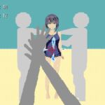 溶けるスク水を水鉄砲で撃つ 溶けるスク水を水鉄砲で撃つ