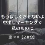 もう寂しくさせないよ 中出しマーキングで私のものに もう寂しくさせないよ 中出しマーキングで私のものに