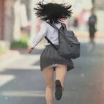 時間停止で追い詰めた白パンティ女子高生 時間停止で追い詰めた白パンティ女子高生