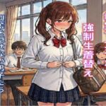 教室で女子が強○生着替え。興奮を隠せない男子たち 教室で女子が強○生着替え。興奮を隠せない男子たち