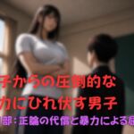 女子からの圧倒的な暴力にひれ伏す男子 第一部 女子からの圧倒的な暴力にひれ伏す男子 第一部