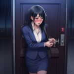『深夜1時のお隣の美人OL。俺の部屋のドアノブをガチャガチャしたのは彼女でした』 『深夜1時のお隣の美人OL。俺の部屋のドアノブをガチャガチャしたのは彼女でした』