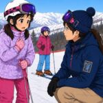 お花摘みの失敗 ゆいさん、スキー場で お花摘みの失敗 ゆいさん、スキー場で