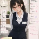仮名: 小川 美奈(おがわ みな)年齢: 30、 職業: 大企業受付、 髪: ポニーテール、 体型: スレンダー、 特徴: 貧乳・眼鏡 仮名: 小川 美奈(おがわ みな)年齢: 30、 職業: 大企業受付、 髪: ポニーテール、 体型: スレンダー、 特徴: 貧乳・眼鏡