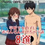 【作品集】学校で女の子におちんちん見せちゃう男の子の話8選【CFNM】 【作品集】学校で女の子におちんちん見せちゃう男の子の話8選【CFNM】