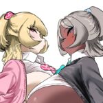 Mカップギャル VS Uカップギャル Mカップギャル VS Uカップギャル